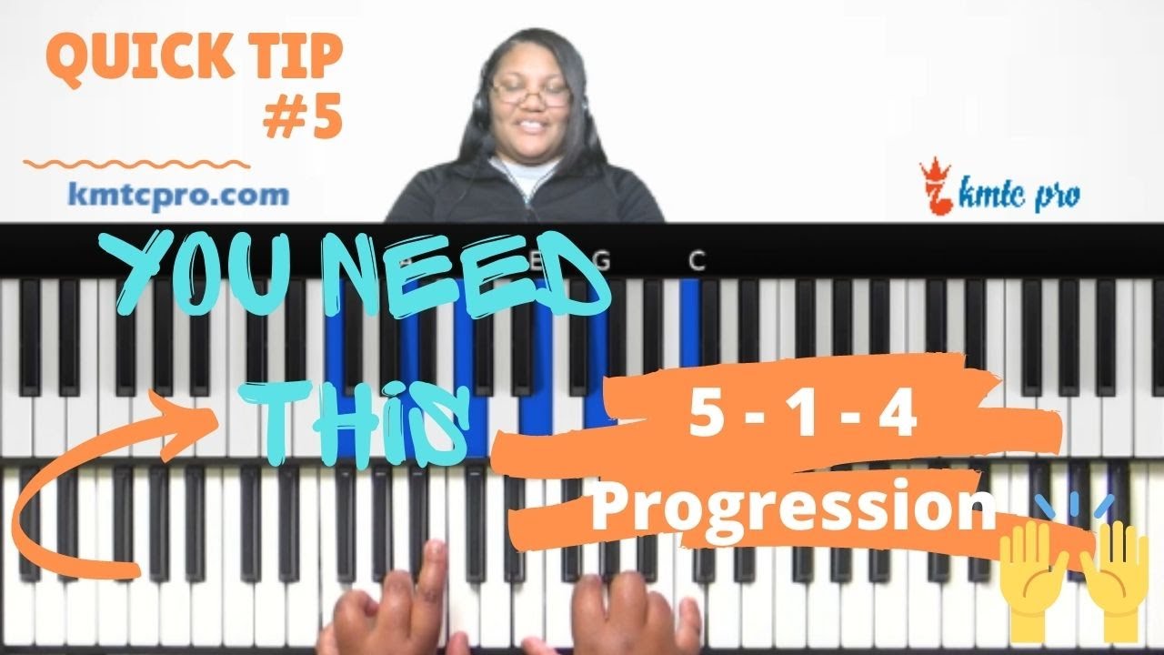 You Need This 5-1-4 Chord Progression | C Major Chord Progression  | Gospel Jazz Piano