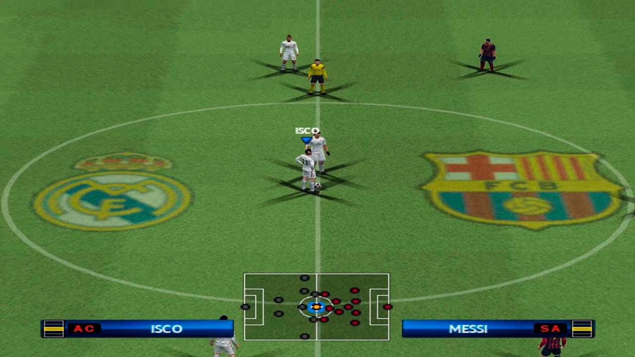 PES 2014 - Barcelona x Real Madrid
