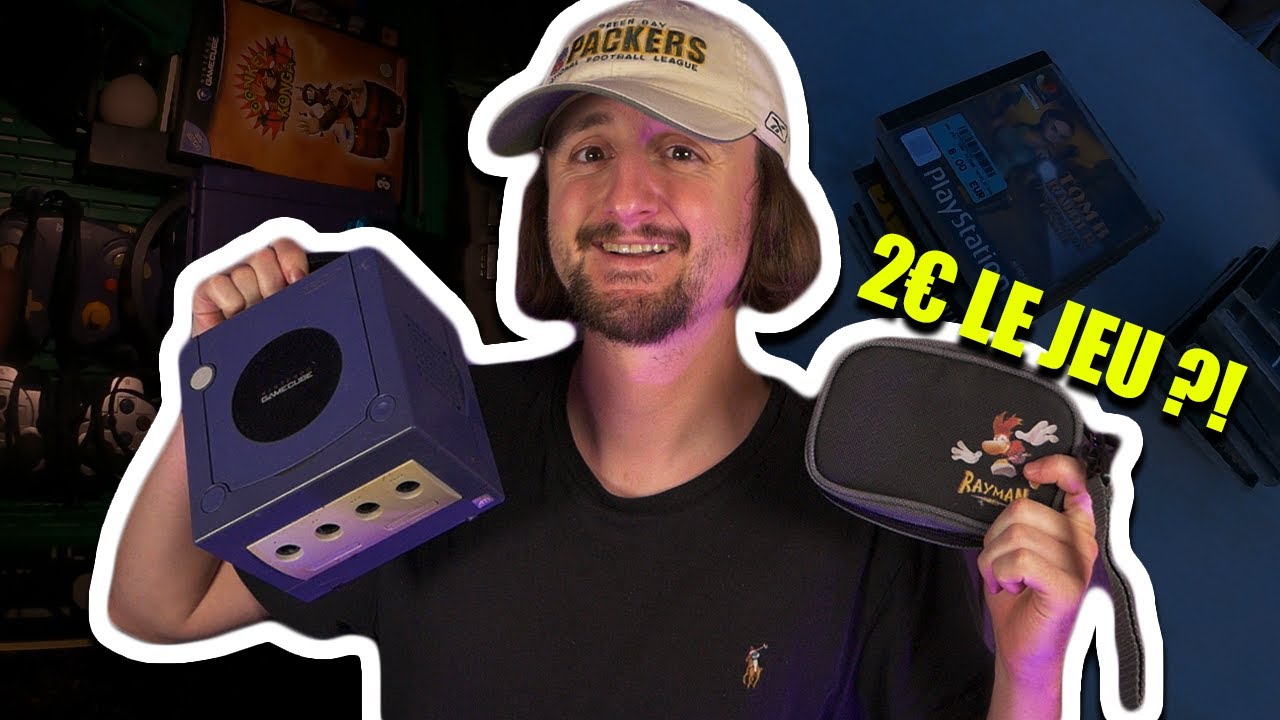 GAMECUBE, GAMEBOY ADVANCE SP, PS1, LOTS DE FOLIE EN VIDE GRENIER !