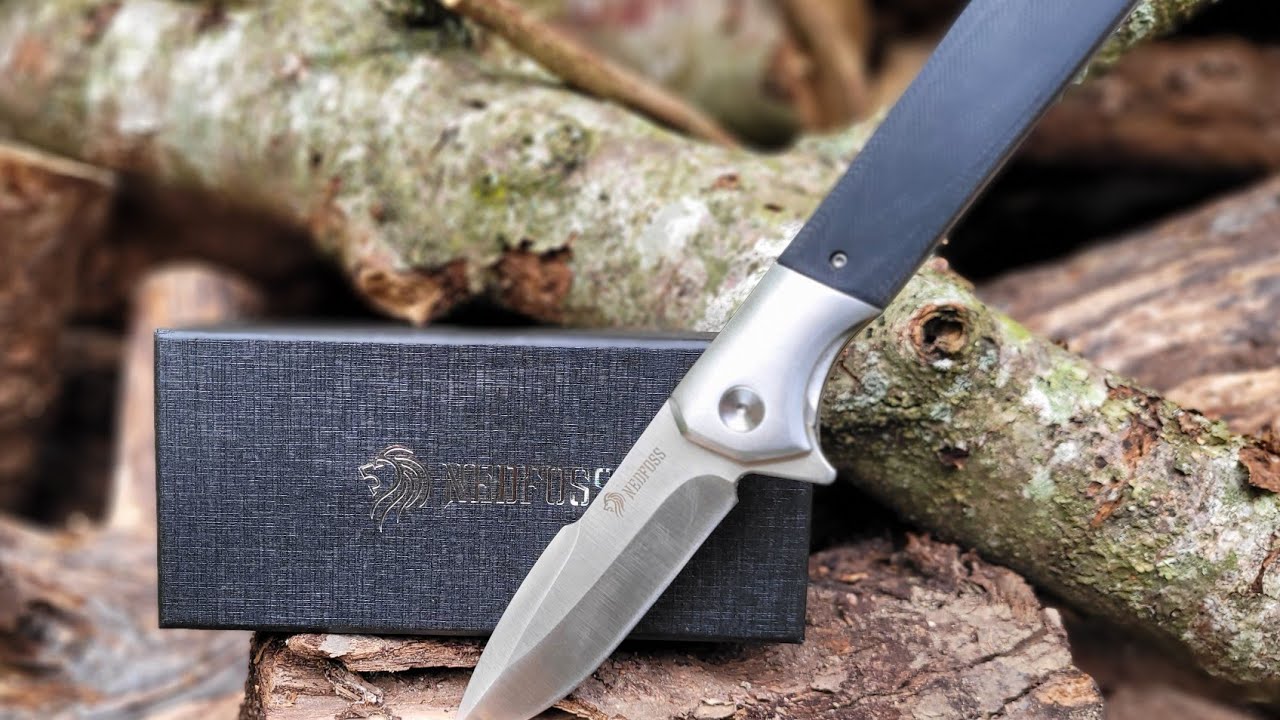 Messertest : Nedfoss Messer Model Beast von Amazon #sharpknife #knives #knife #folderknife