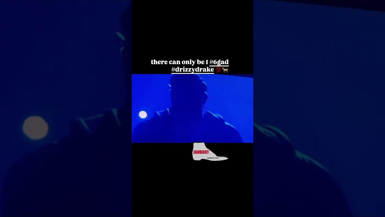 there can only be 1 #6gad #drizzydrake 💯🐐 @champagnepapi Jah Jah blessings upon you my bradda #drake