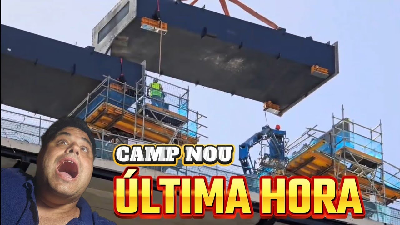 &Uacute;LTIMA HORA CAMP NOU: TREMENDA SECCI&Oacute;N DE LA CUBIERTA 😱