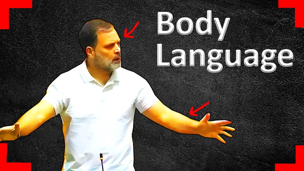 Body Language Analysis : Rahul Gandhi During Parliament Speech on Trump Causing Ceasefire