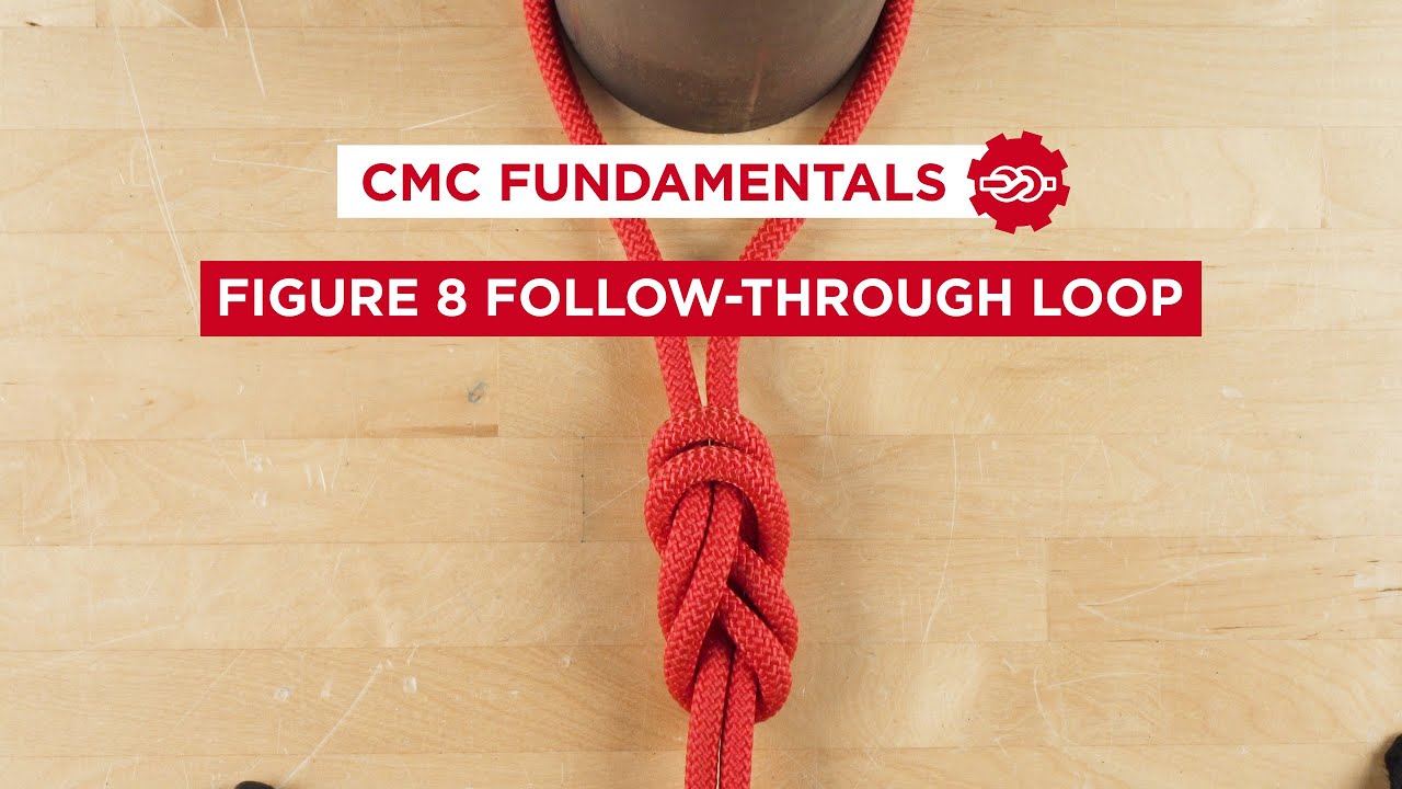 How to Tie a Figure 8 Follow-Through Loop // CMC Fundamentals: Learn Your Knots