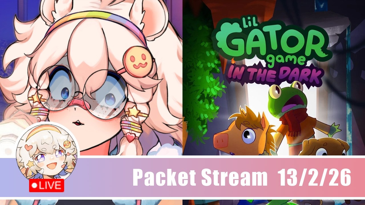 You should be VERY AFRAID of me..I haven't showered!(Lil Gator Game-In the Dark)[Stream VOD 13/2/26]