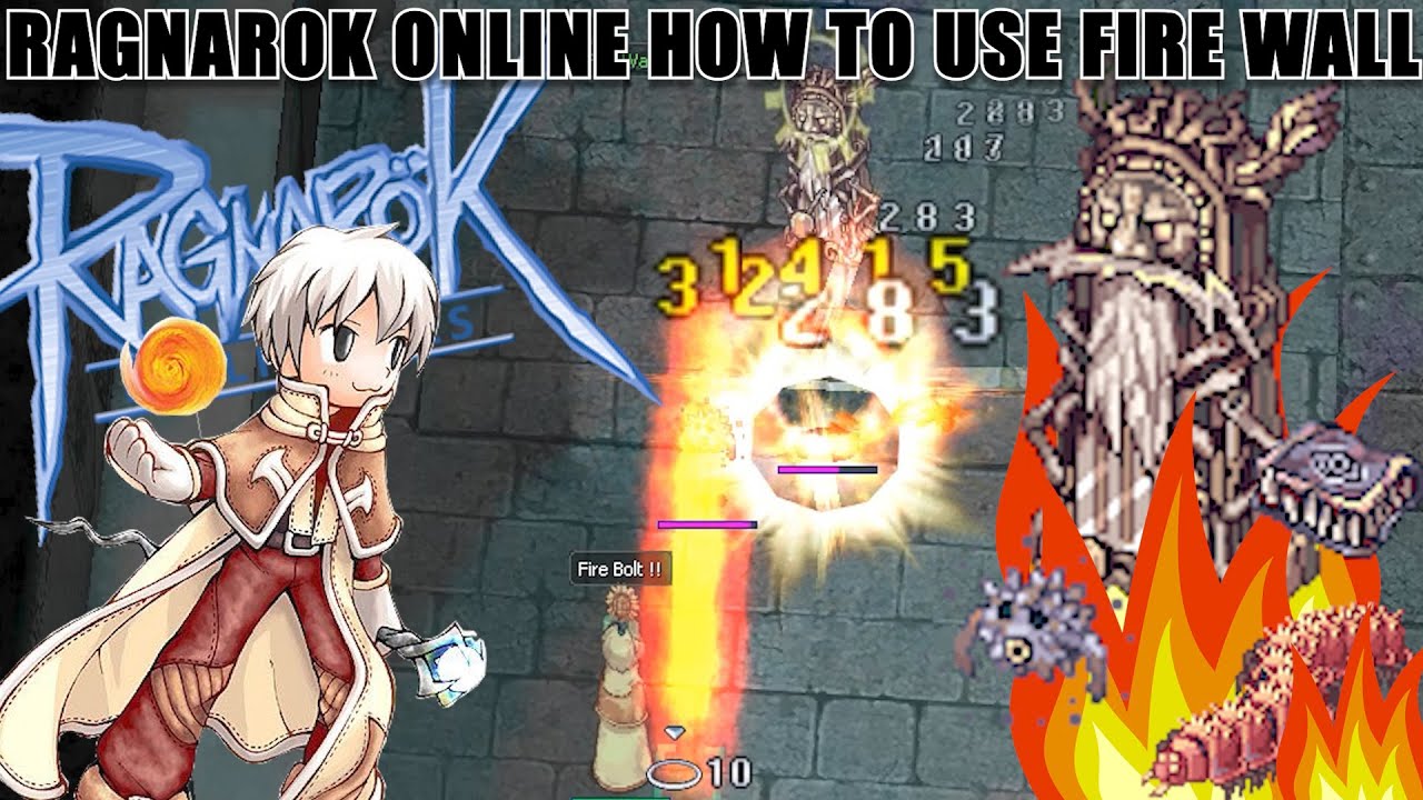 How to use Fire Wall | Mage | Ragnarok Online | OrigingsRO