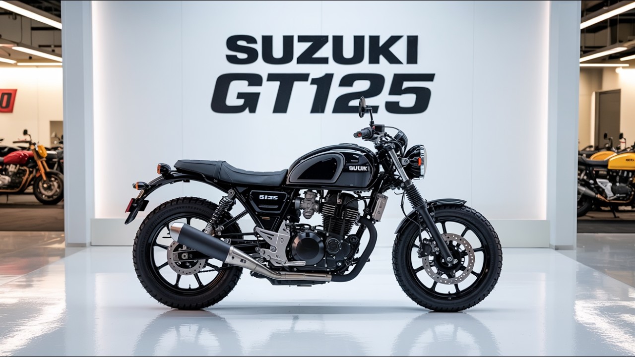 Suzuki GT 125 2026 года возвращается! Ретро-байк, который сокрушит всех своих соперников в классе...