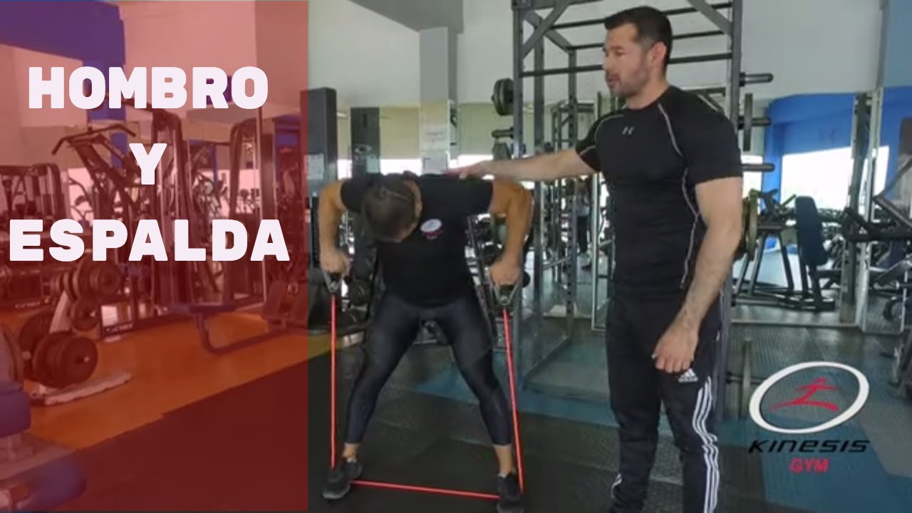 Ejercicios para Hombro y Espalda con Ligas de Resistencia