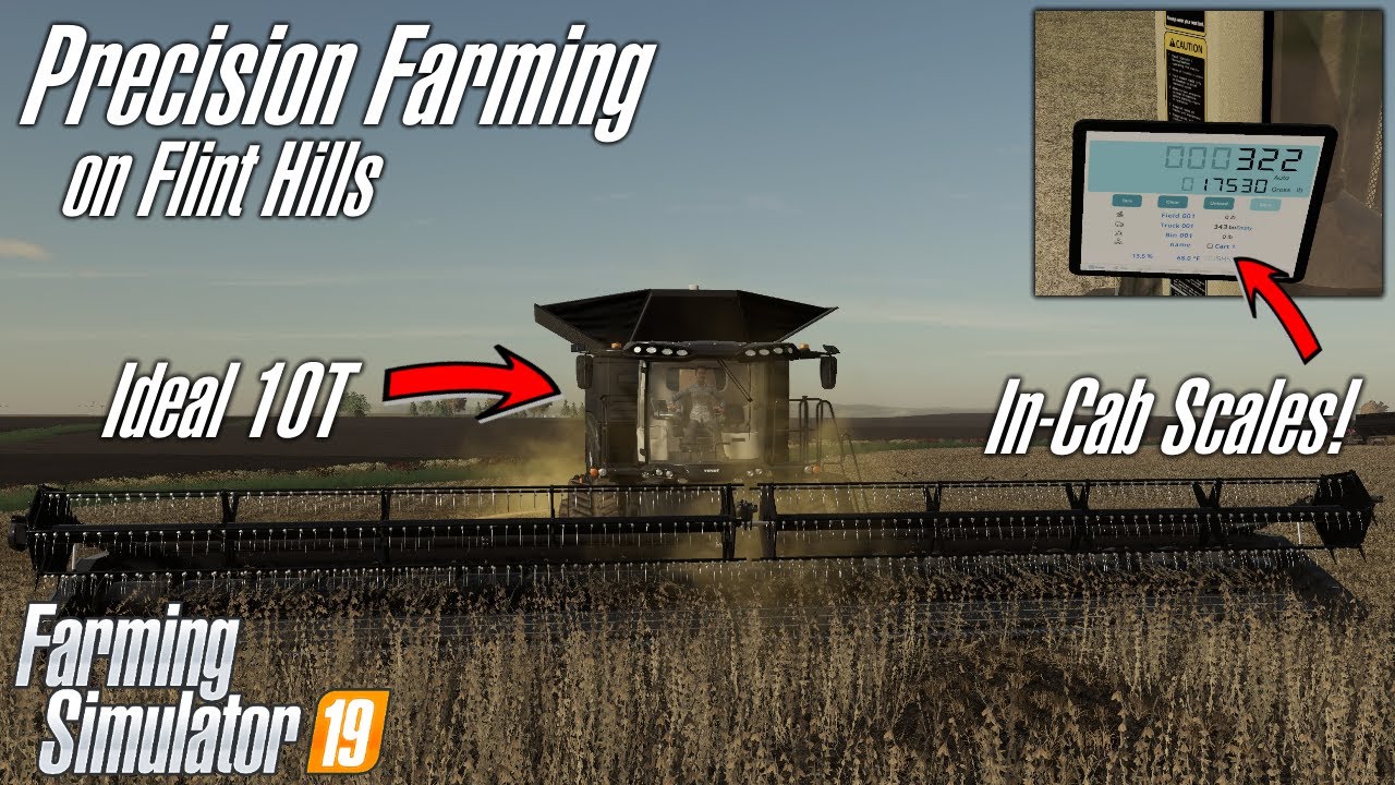 Checking out new grain scales & Ideal 10T vs John Deere X9 - Precision Farming on Flint Hills - EP11