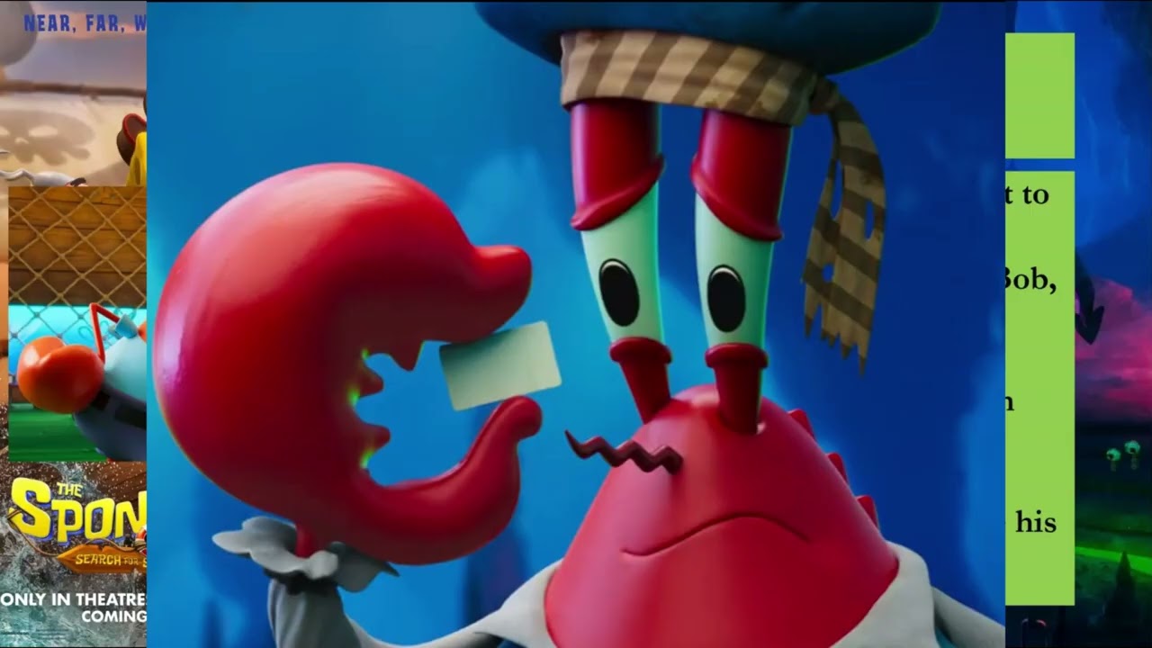The SpongeBob Movie: The Search for SquarePants lecture