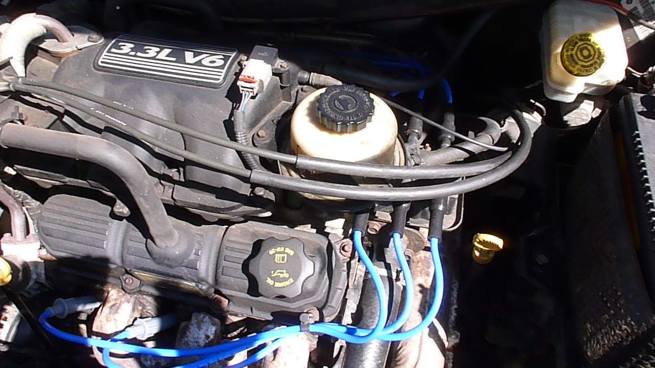 CHANGING SPARK PLUGS AND WIRES 2001-2007 *V6* DODGE CARAVAN, GRAND CARAVAN TOWN & COUNTRY VOYAGER