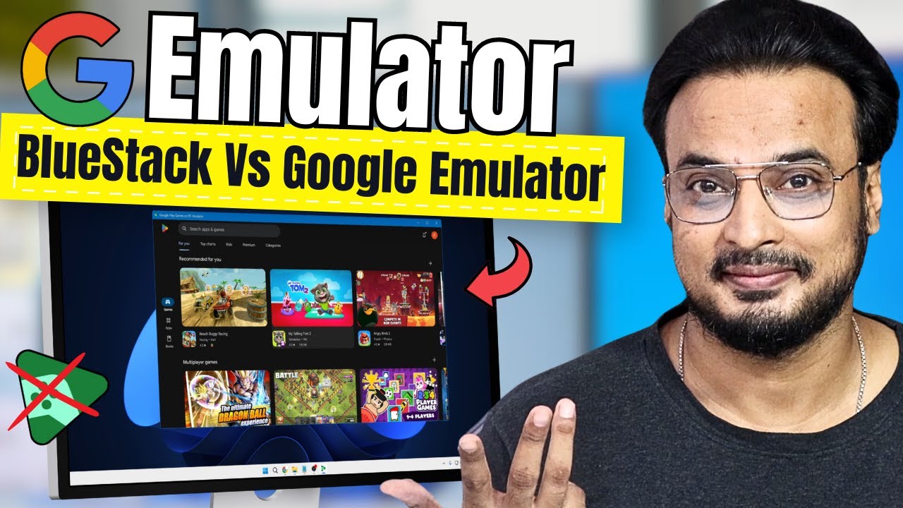Google Released NEW Android Emulator⚡ lets Check its PROS & CONS | BlueStacks Vs Google Emulator