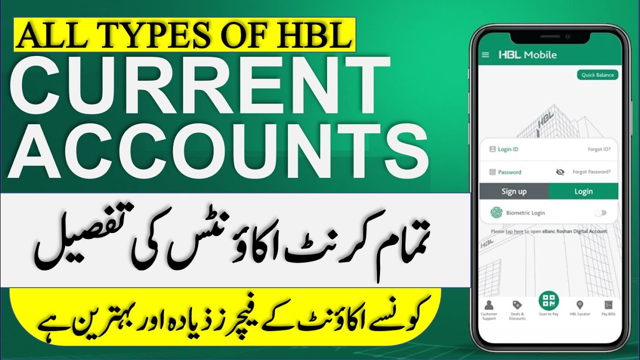 HBL Current account types and features | Which hbl current account is best | Helan MTM Box