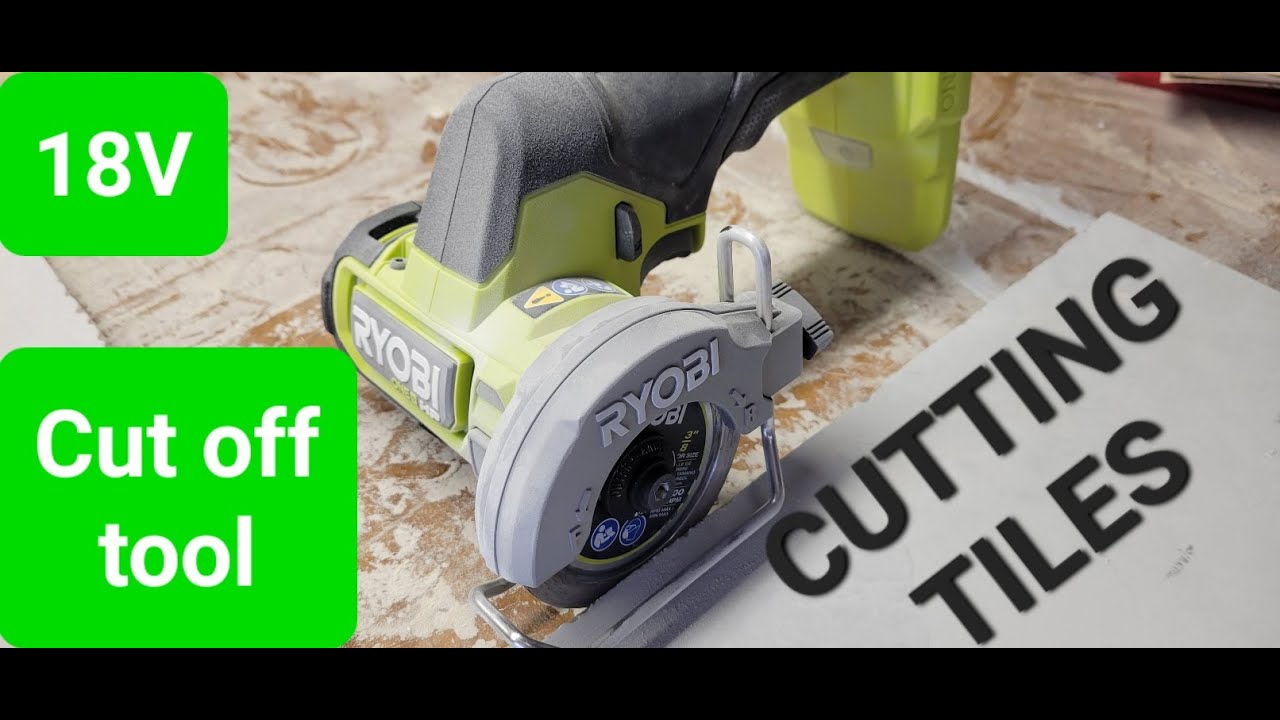 Ryobi 18v One+ HP Cut off tool review/test
