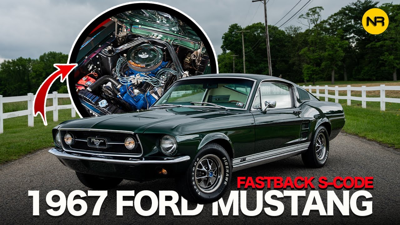 Special Ordered Green! 1967 Ford Mustang Fastback S-Code 390 V8 FOR SALE: 18005627815