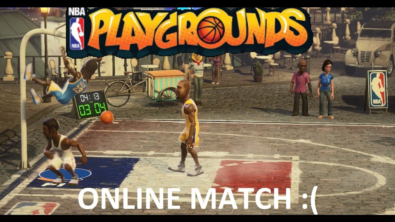 NBA Playgrounds Online Match Gameplay