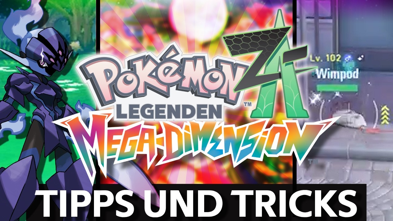 TIPPS und TRICKS für den Pokémon Legenden Z-A DLC Mega Dimension!