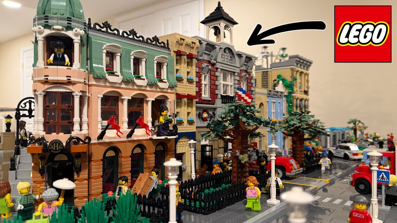 Добавляем модульные здания и детали в LEGO City!