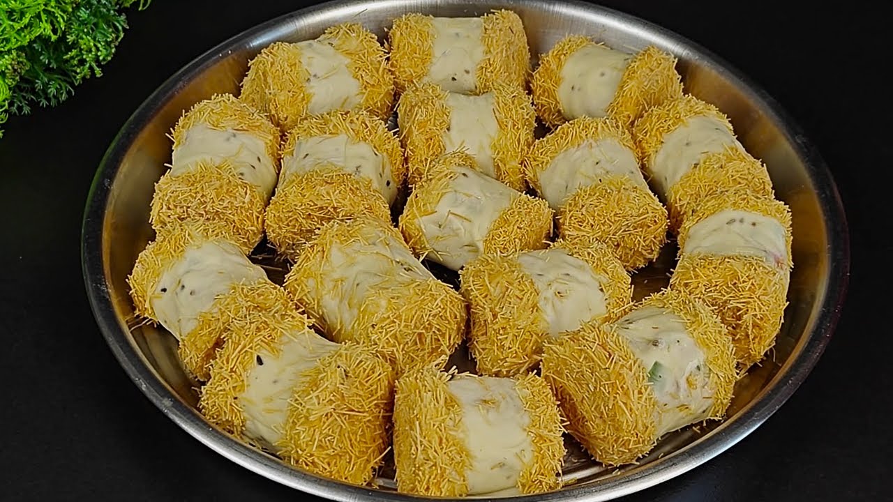 Chicken Pinwheel Samosa | Crispy Chicken Roll Samosa | Chicken Pinwheel  Reciepe