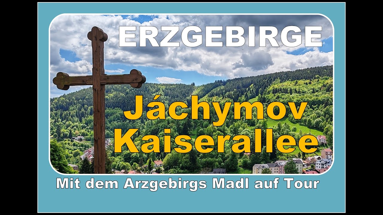 Jáchymov (Sankt Joachimsthal) entdecken - die Kaiserallee im Fokus