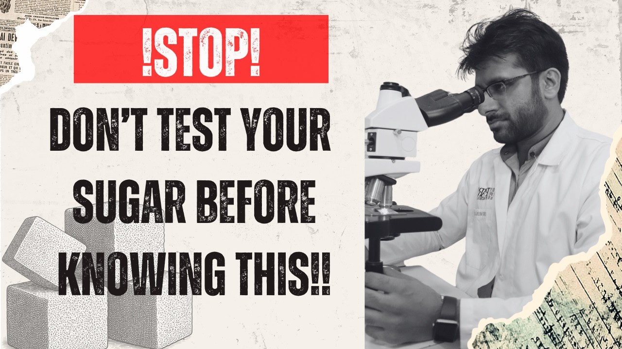 See this before testing your blood sugar!