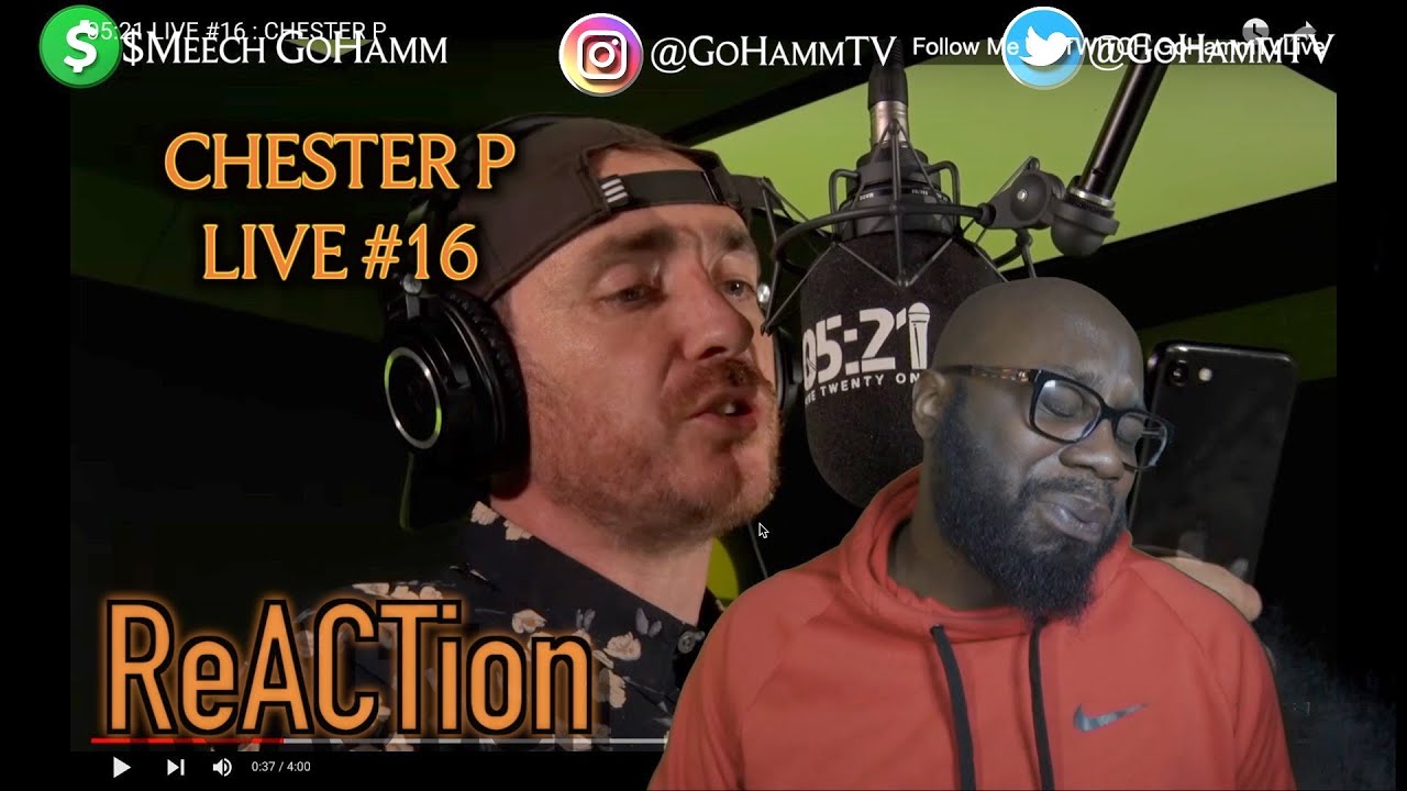 American Reacts | CHESTER P — Live #16 [GoHammTV]