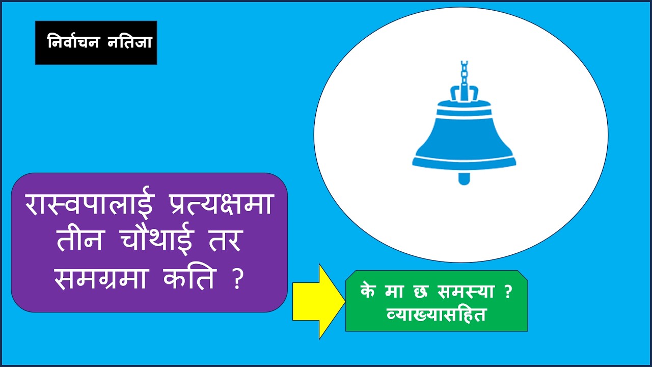 प्रत्यक्षमा तीन चौथाई । समानुपातिकमा ५२ प्रतिशत । तर समग्रमा किन पुगेन दुई तिहाई ? #election #balen