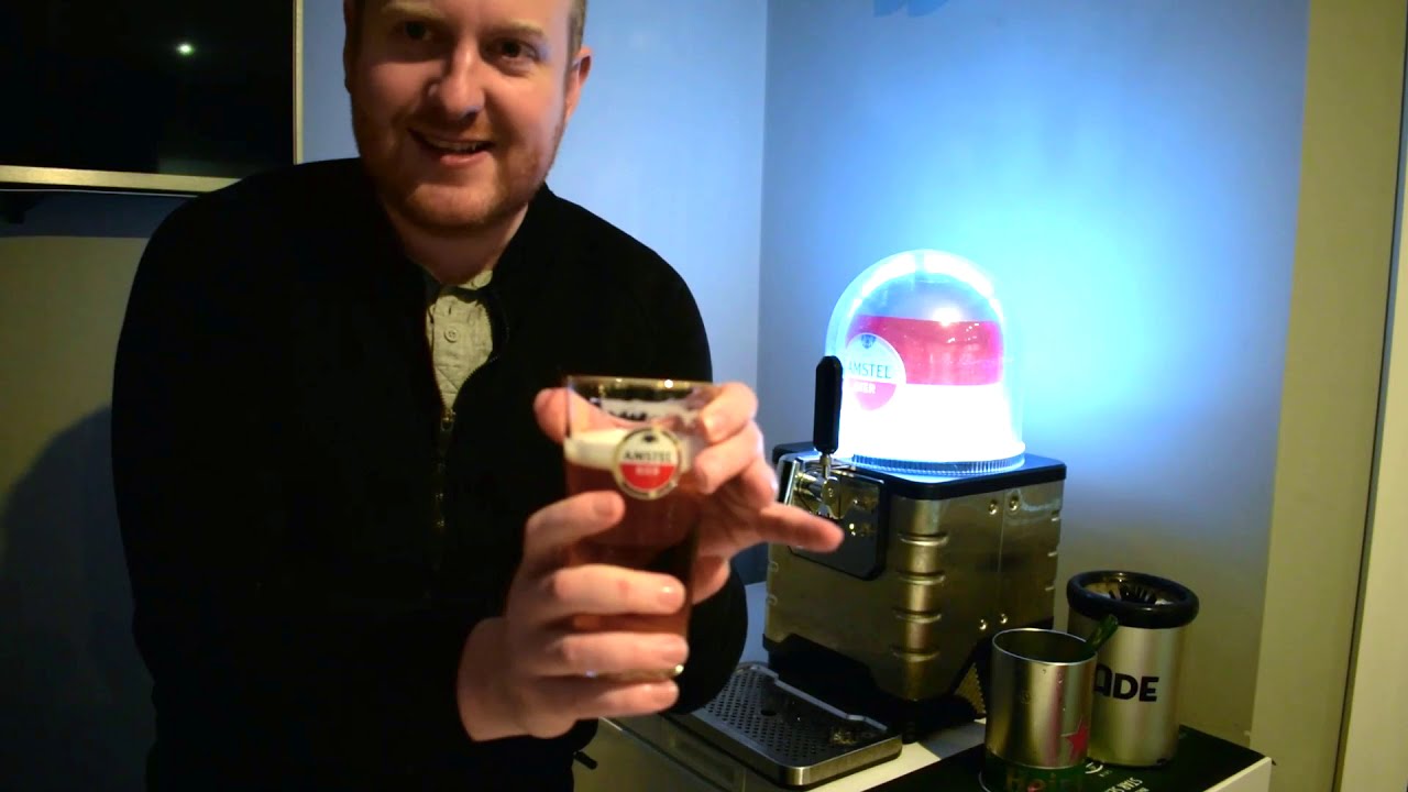 Heineken Blade Review - Is this the world's best home beer dispenser? With Amstel Keg