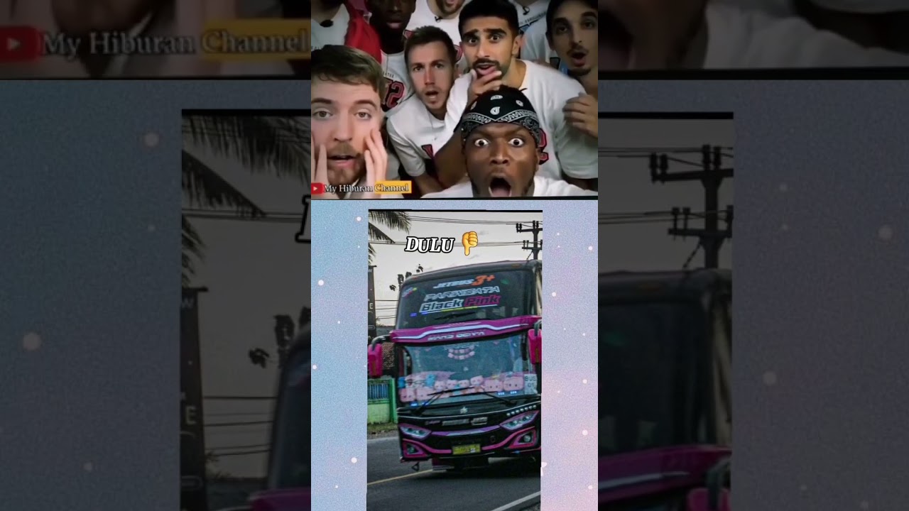 sebelum ganti bus tunggal jaya Black Pink jetbus 3 dulu vs sekarang jadi jetbus 5
