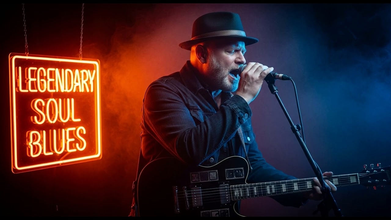 Freddie King, Gary Moore, SRV 🥃 Heartbreak Blues Guitar Slow Jam