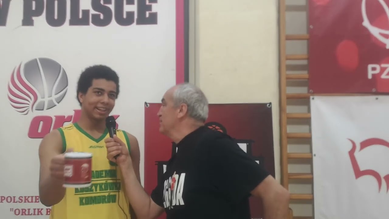Finał MP U15 Skierniewice 2023 MVP meczu Paul Truszczyński AK Komor&oacute;w