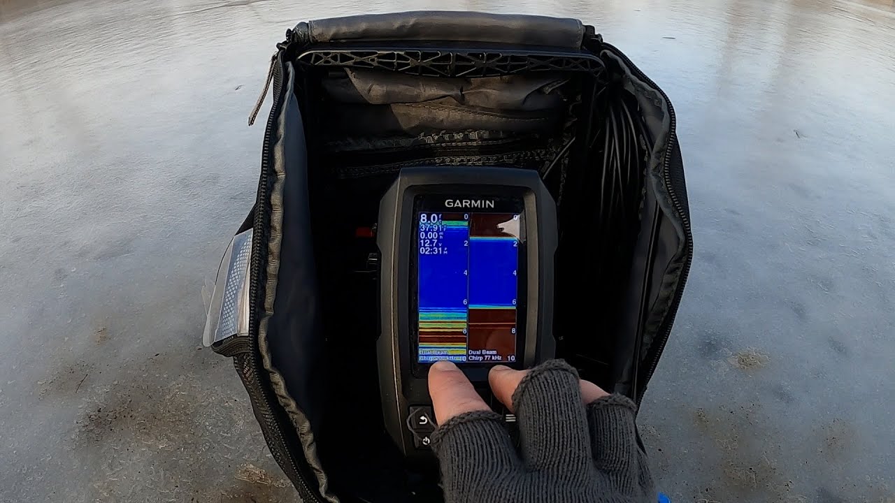 How I Use my Garmin Strike 4 + Why (Ice Fishing NH)
