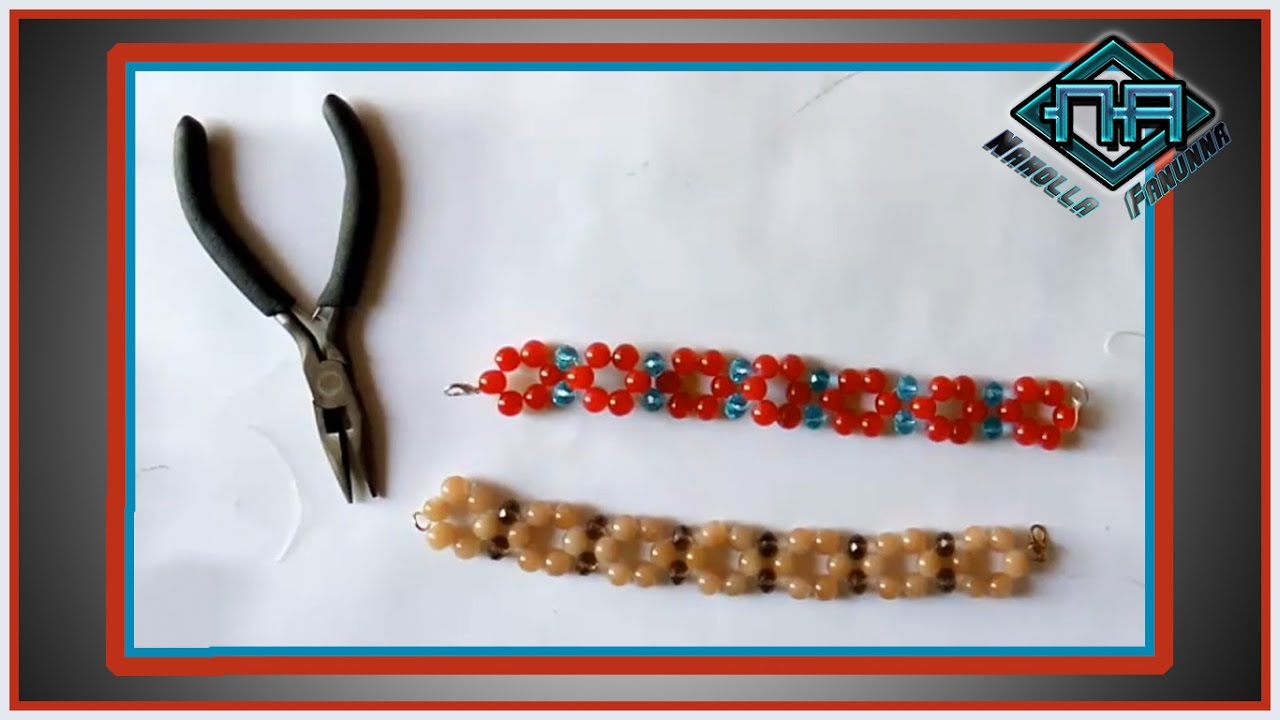 كيفية عمل غويشة  شيك جدا  ورائعة وساحرة || بسهولة بالخرز بالغرزة السداسية  || مع نهولة فنونة || #Diy