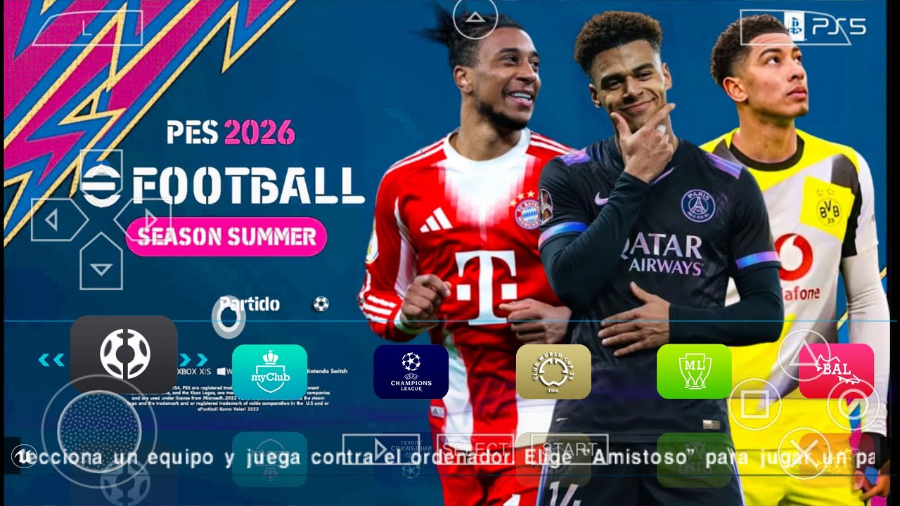 eFootball PES 2026 PPSSPP DOWNLOAD ORIGINAL ISO PES 26 PSP Full Update New Transfers & Kits 26 HD