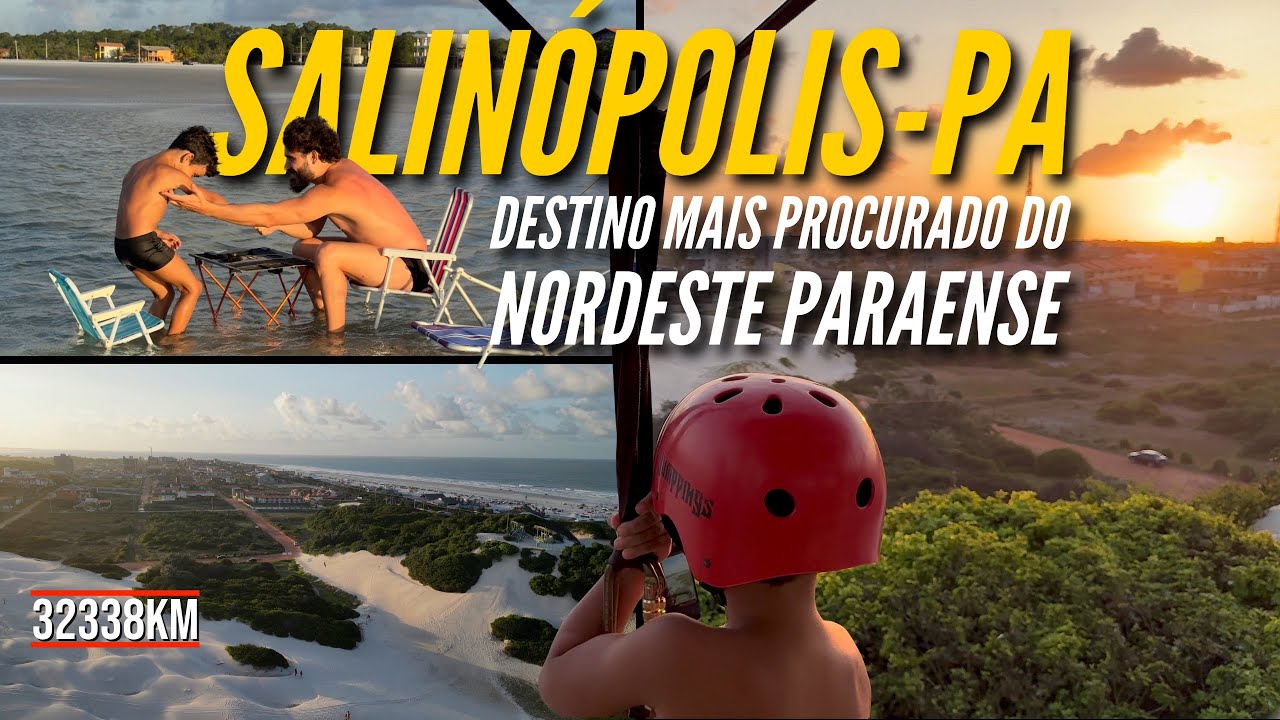 Praia no Pará que dá pra entrar de carro 🚗 | Aventuras em família em Salinópolis – PA | S13.Ep04