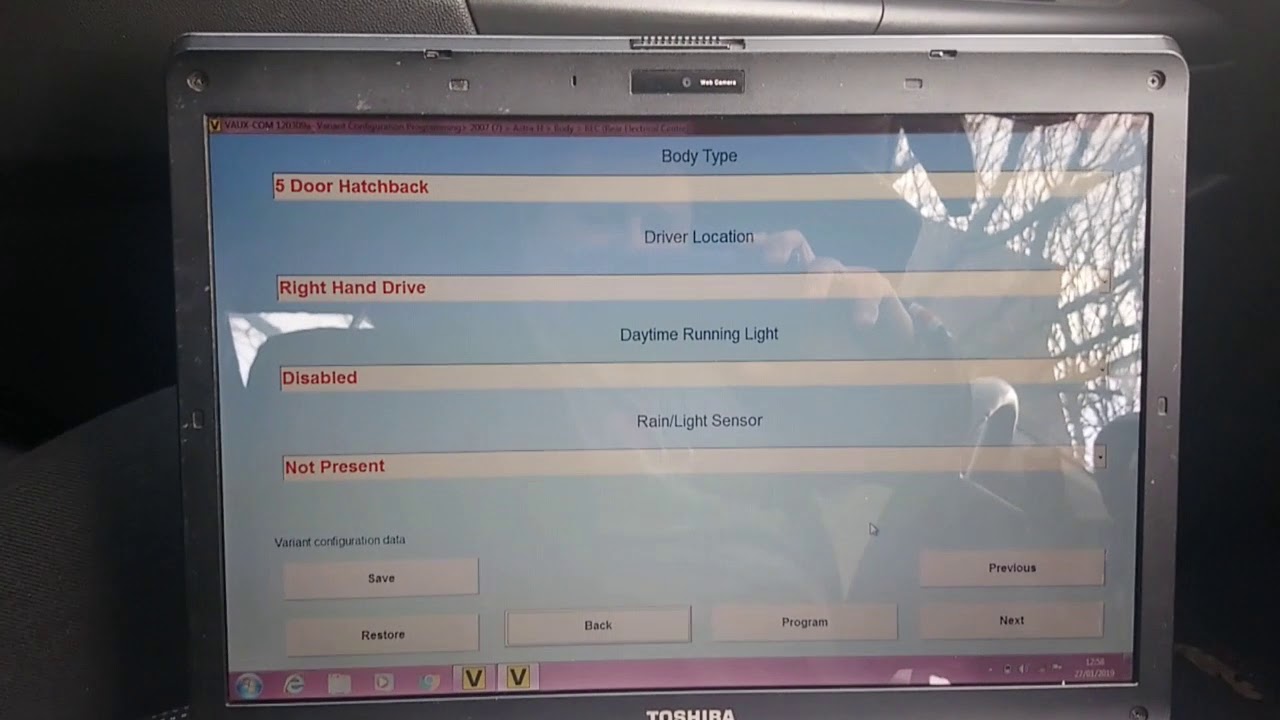 Окна Comfort на Astra H