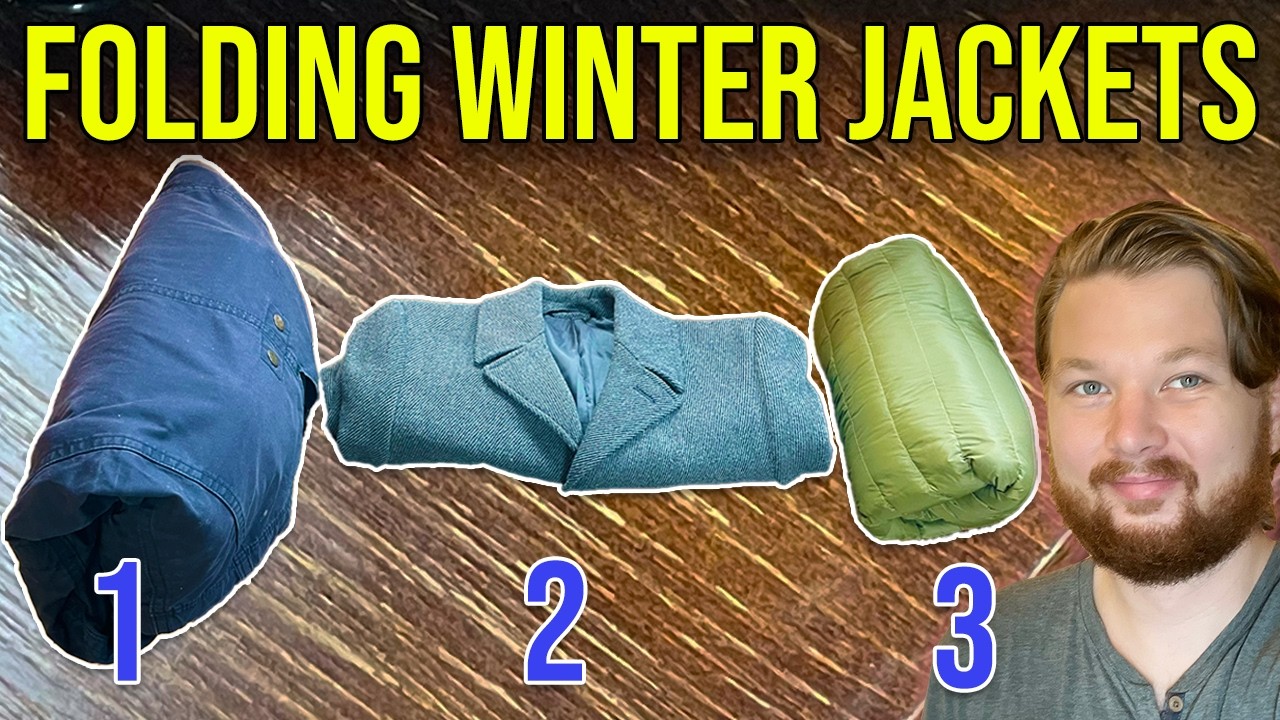 Winter Jackets: Step-By-Step Folding and Storing Guide (Parkas, down jackets, wool coats, and more)