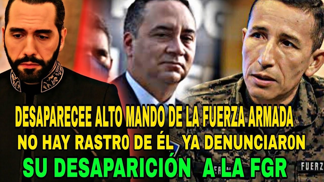 Bukele en Alertaa...Reportan Su Desaparición Lo Buscan Por todos Lados Y No Hay Rastros de Él 📢