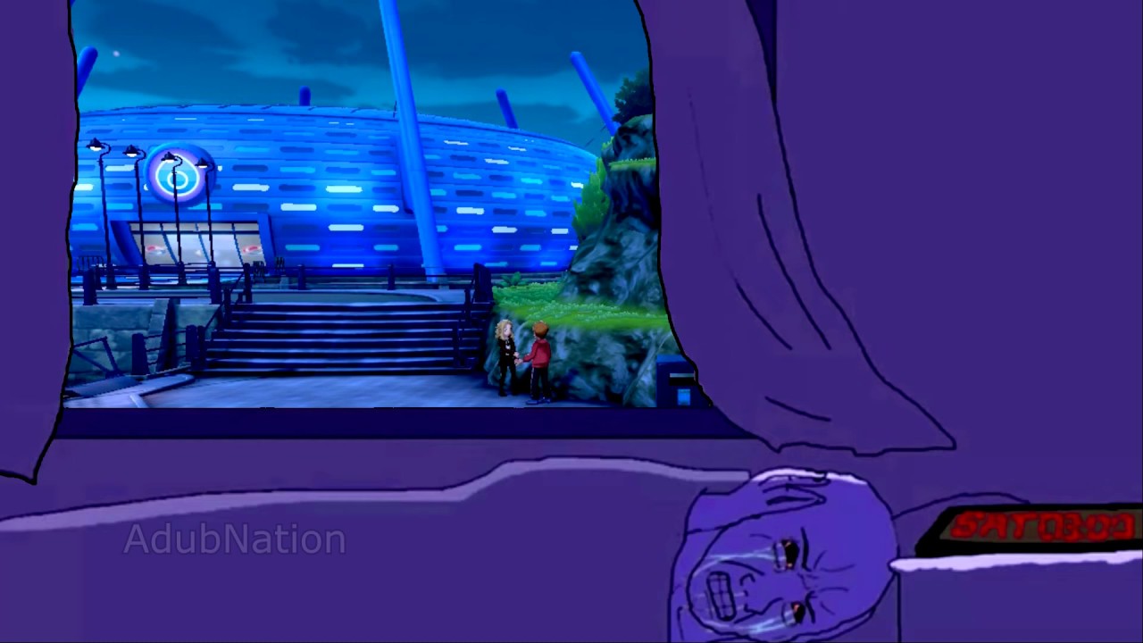 When you live next to a gym in the Galar region