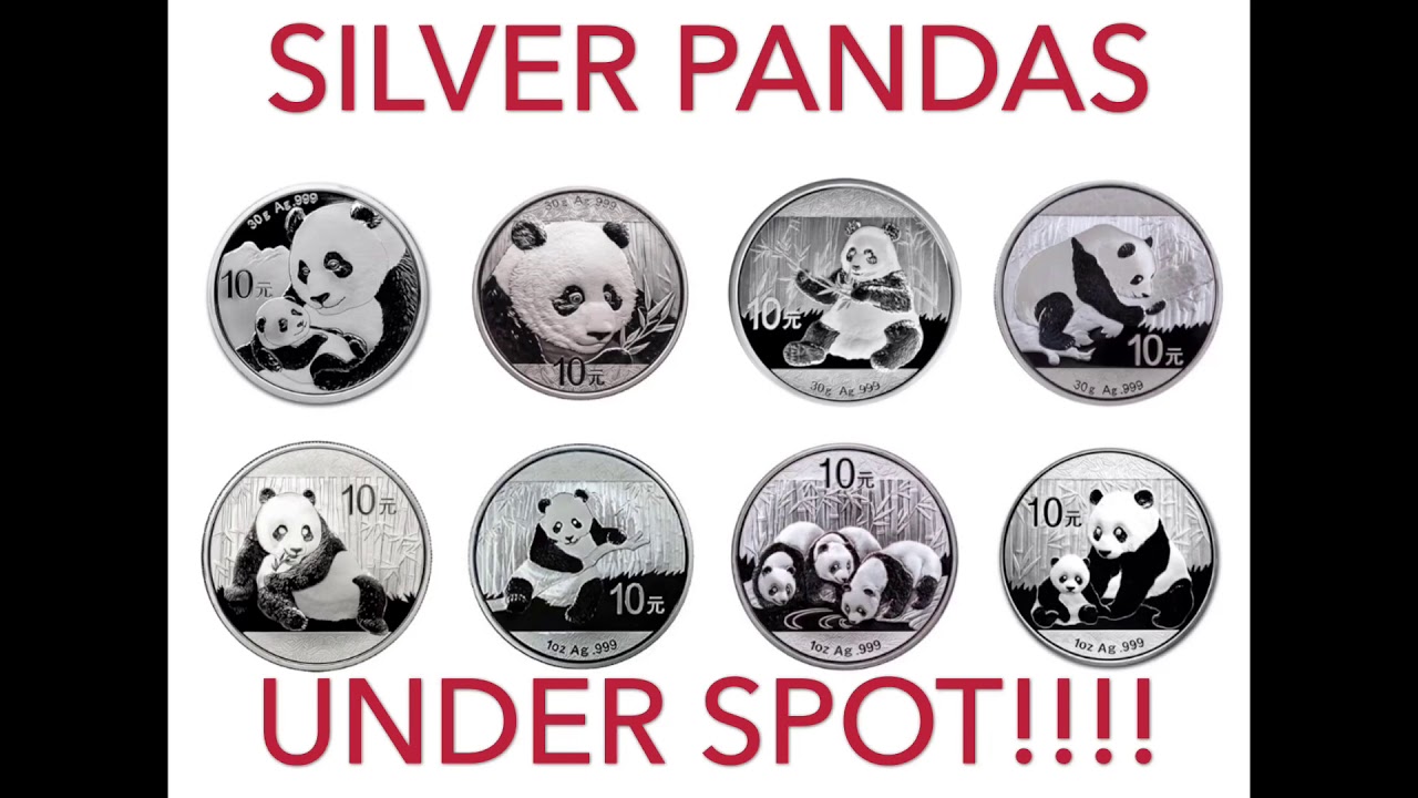 SILVER PANDAS UNDER SPOT PRICE!!!! #silverstacking #goldstacking #buysilverandgold