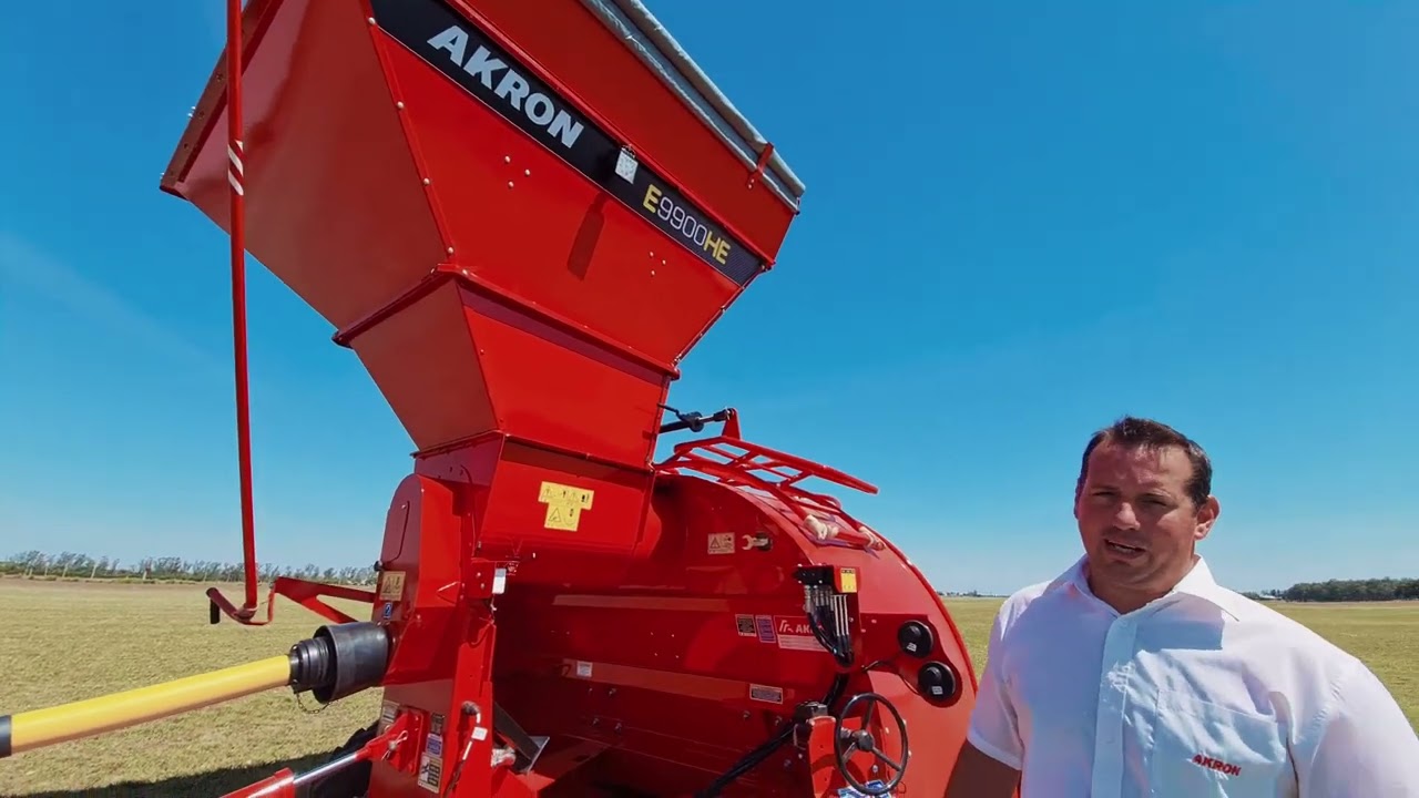 Embolsadora de Granos Secos AKRON E9900HE - Puesta en Marcha