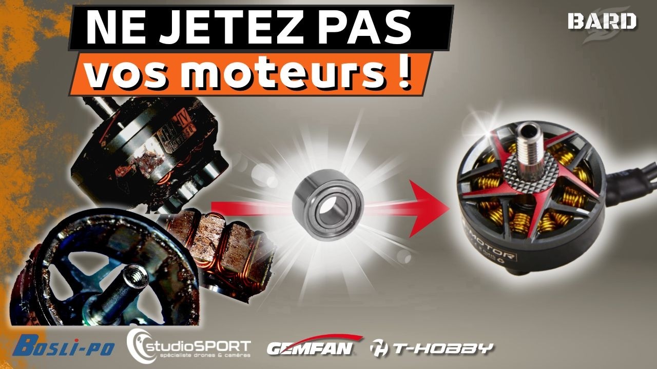 Moteur Mort ? - Tuto rénovation - Drone Fpv