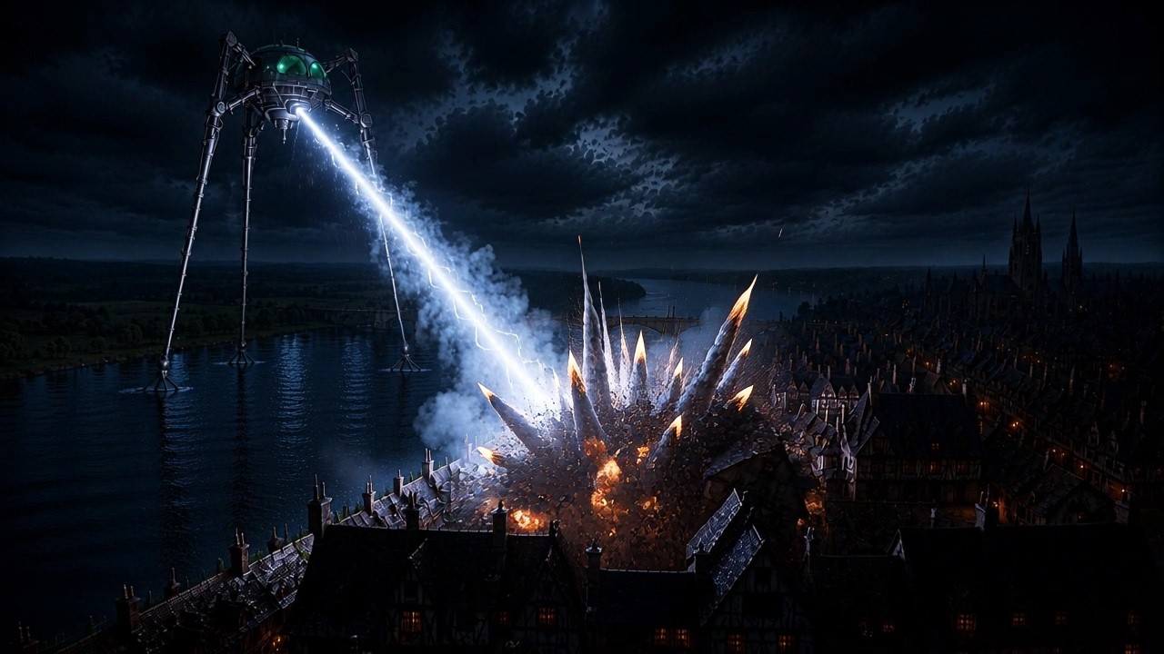 Jeff Wayne's The War of the Worlds - The Artilleryman and the Fighting Machine -Part 3 #scifi #ai