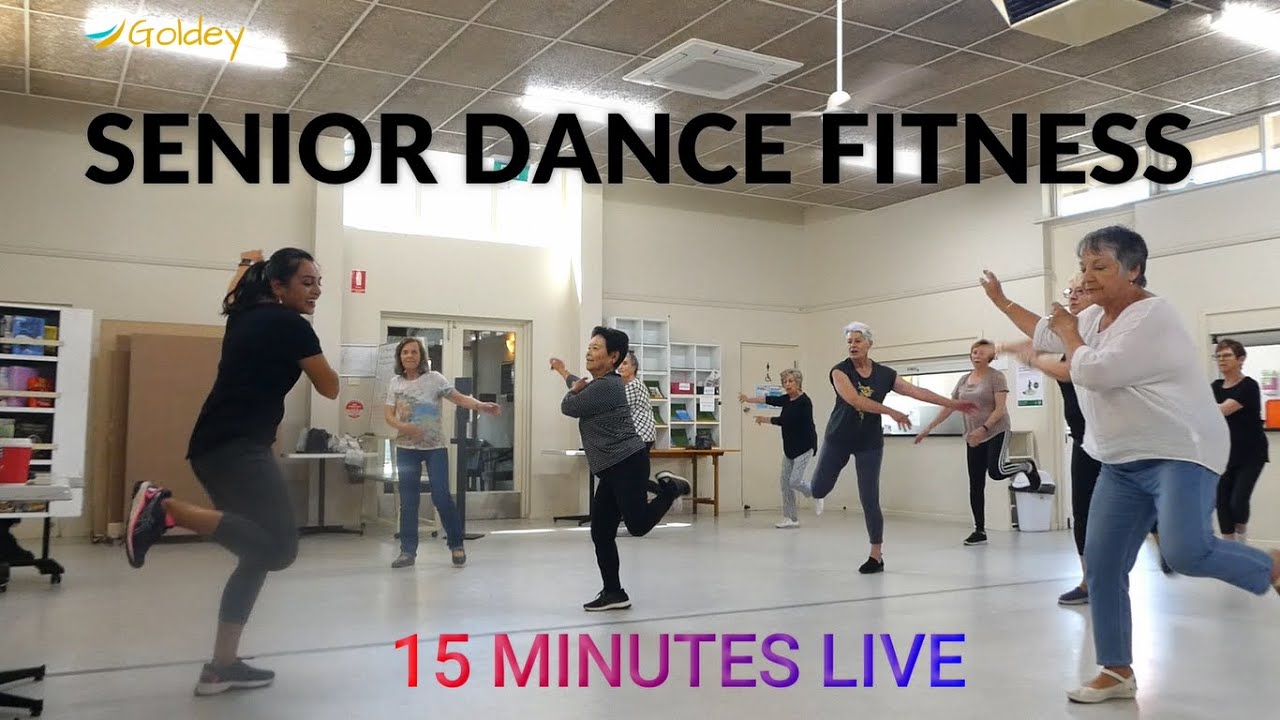 The perfect 15-minute dance exercise routine for older adults and seniors!