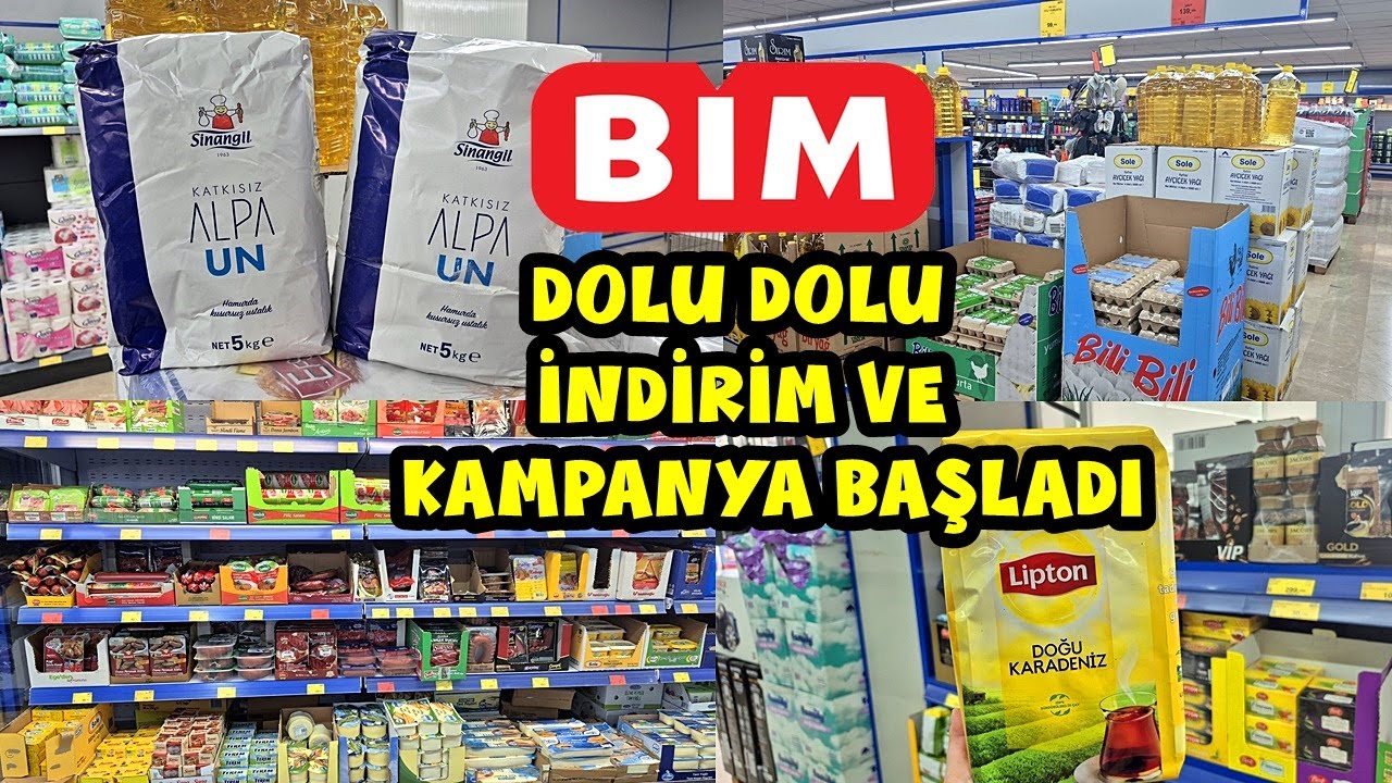 BİM HEM İNDİRİM HEM KAMPANYA YAPTI✅BU FIRSATI KAÇIRMA🔔İZLEMEDEN ALIŞVERİŞE ÇIKMA BİM MARKET İNDİRİM