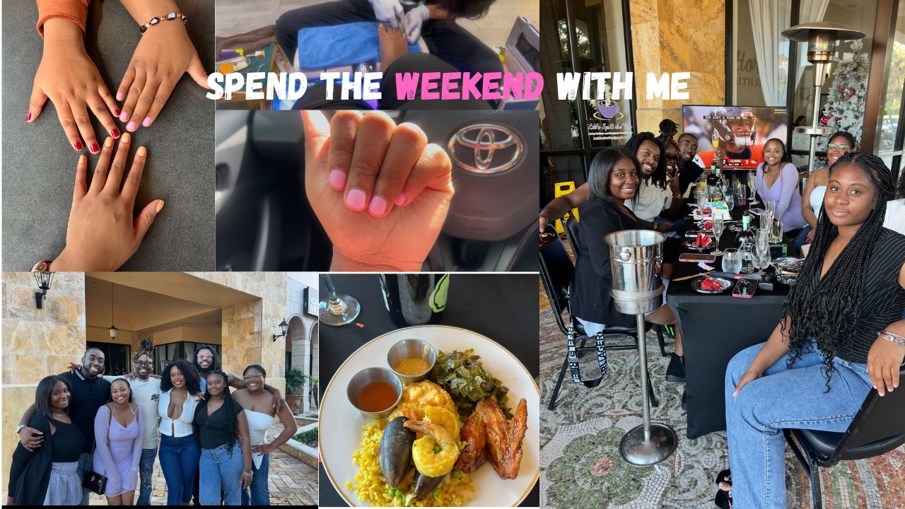 Weekend Vlog: Sisters Day, Nails, Family Brunch & Celebrations | Spend the Weekend With Me