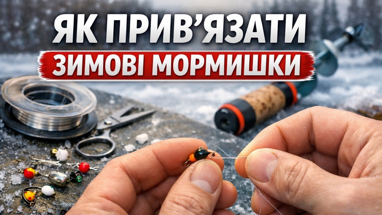 ЗИМОВІ МОРМИШКИ/ із таким монтажем без риби не залишишся!!!