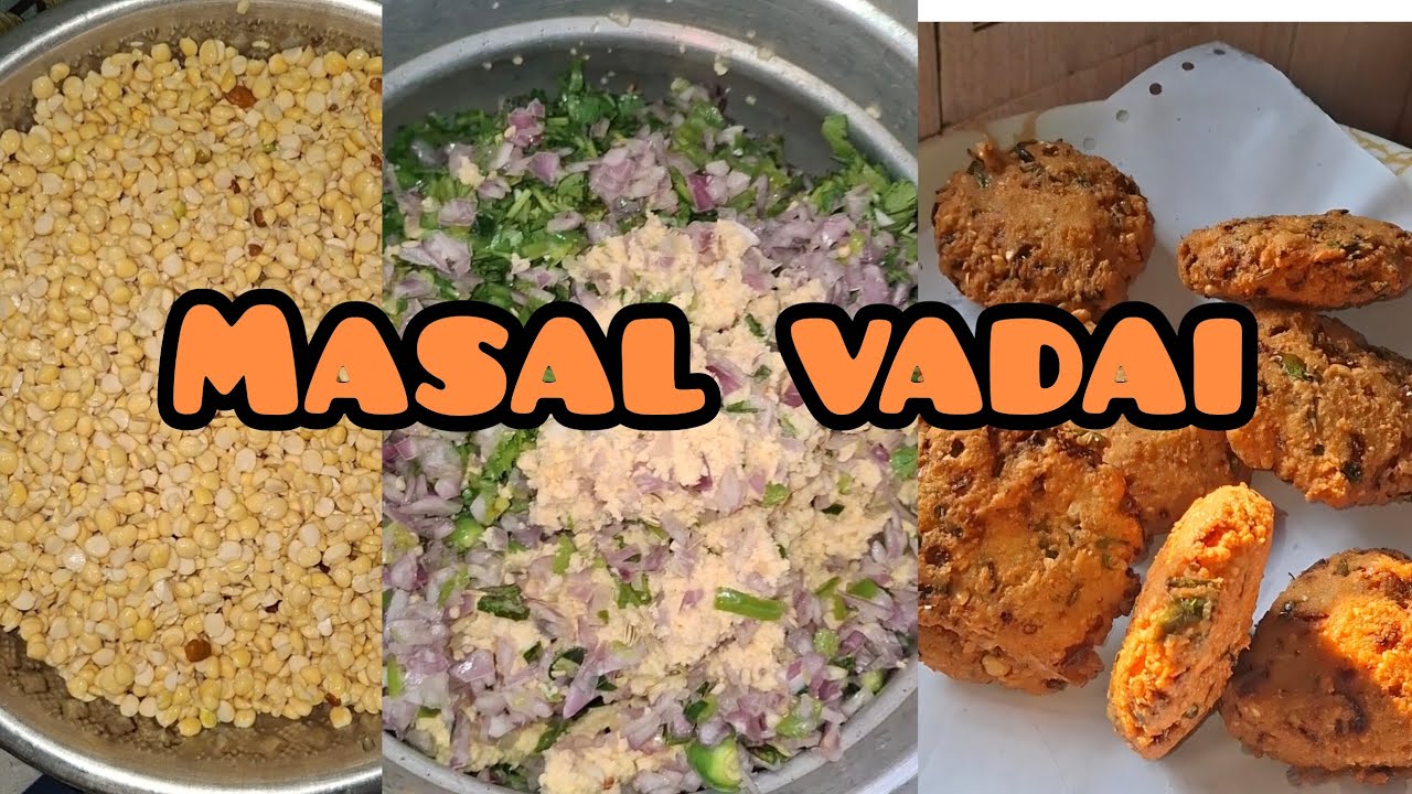MASAL VADAI #recipe #homecuisine #cooking #chennai #food 