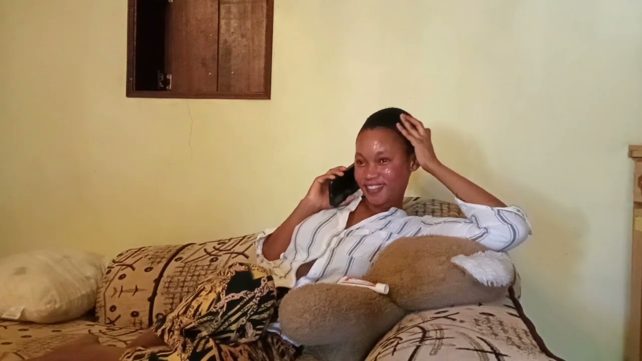 AFRICAN HOME:WHO l YOU TALKING TO.