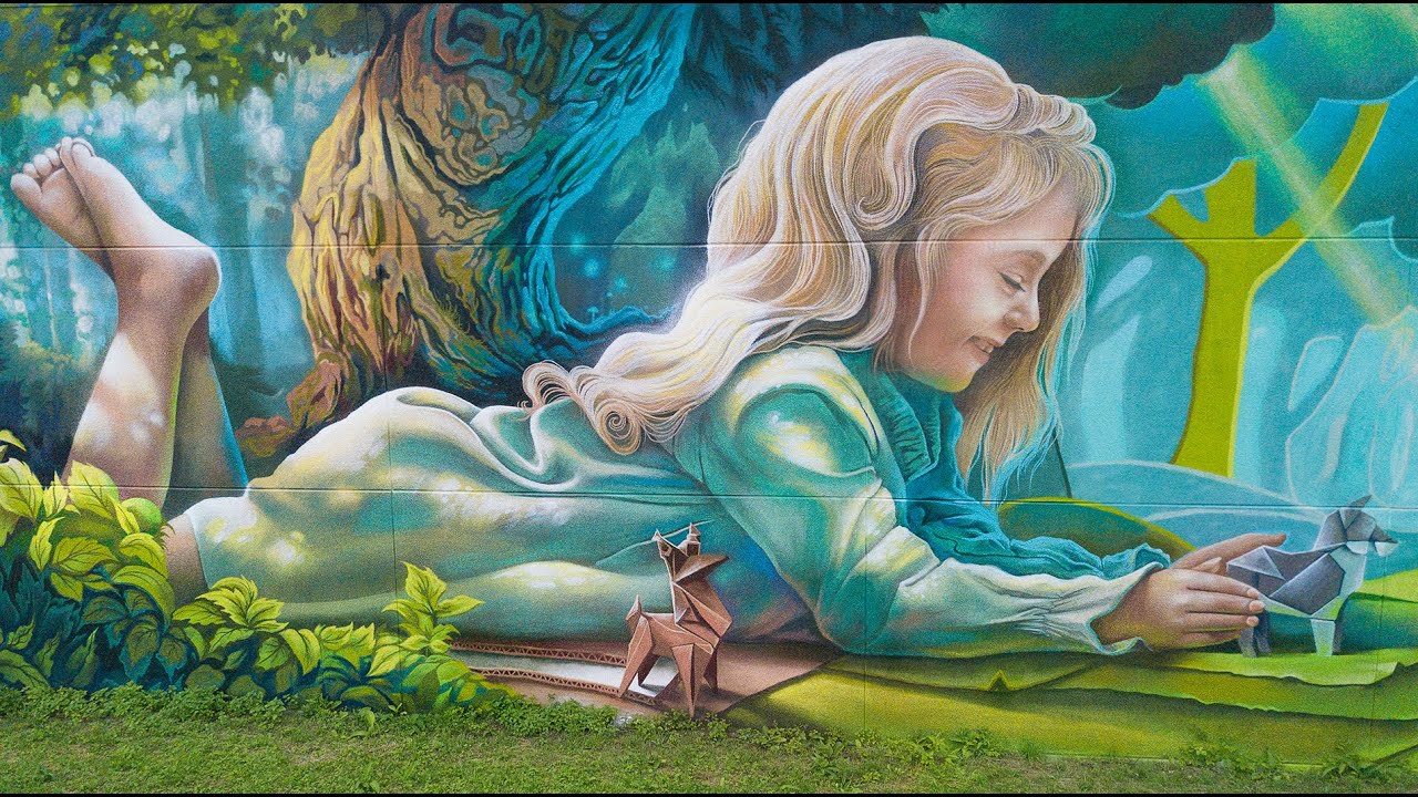 GOOZE ART  - Halle Belgium - huge mural